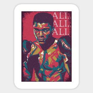 Muhammad ALi Sticker